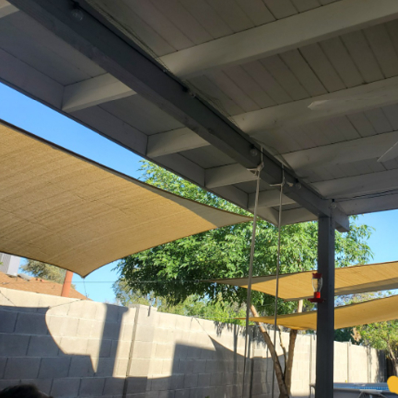 Sunshade net တပ်ဆင်နည်း