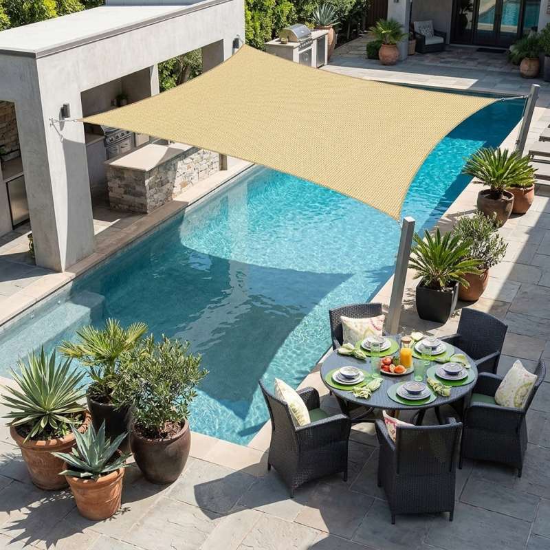 HDPE Shade Sail Home နေကာကာ ထုတ်ကုန်များ