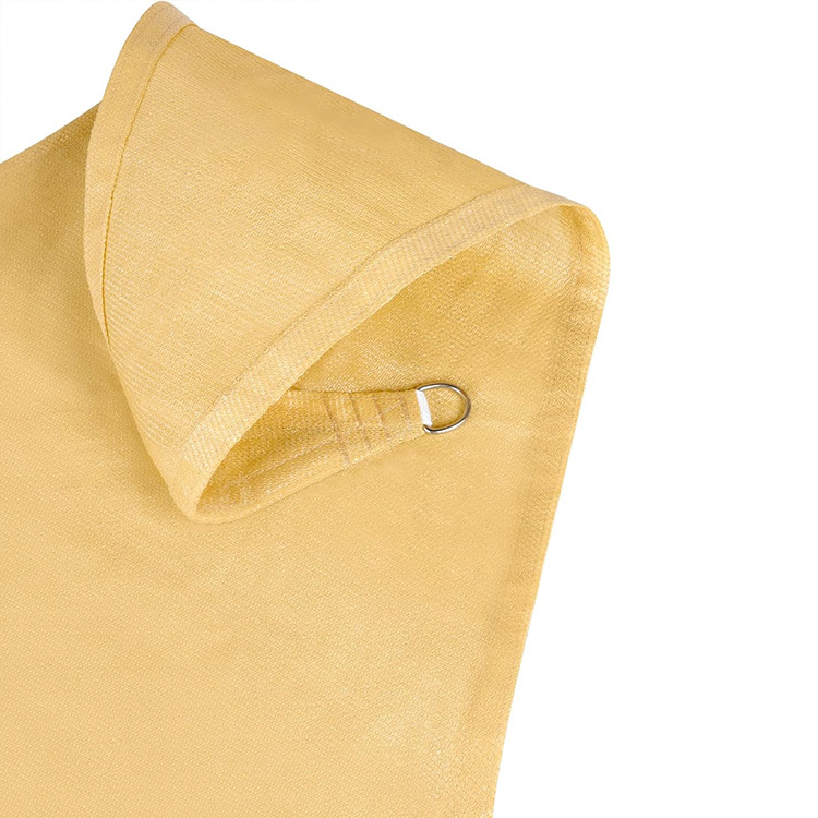 HDPE Shade Sail ထုတ်လုပ်သူ- စိတ်ကြိုက်အရွယ်အစားနှင့် အရောင်ရရှိနိုင်သည်။