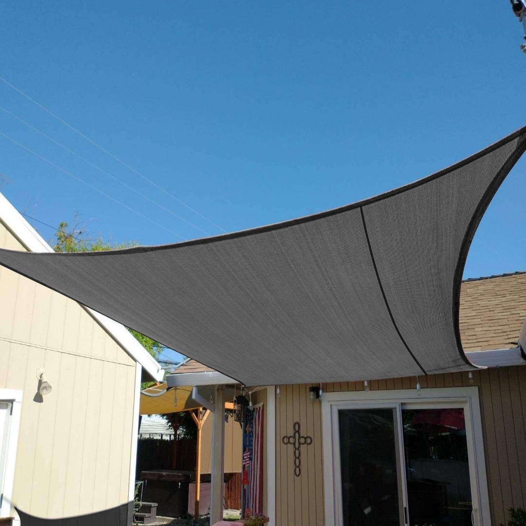 စတုဂံပုံ Sun Shade Sail